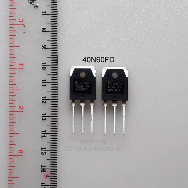 Transistor n Channel IGBT 40N60  TGAN40N60FD original 600V 