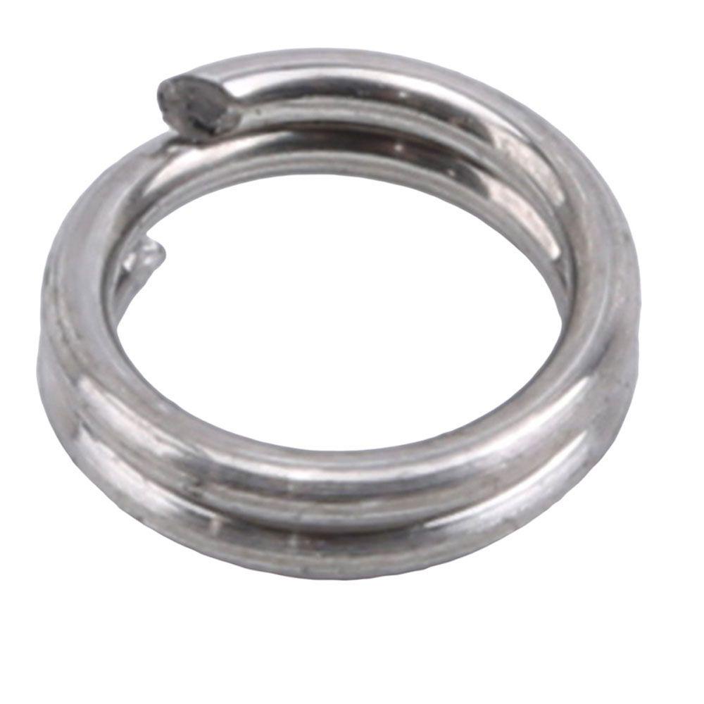 Lanfy Split Rings Double Loop 116Pcs/Lot Aksesoris Alat Pancing Cincin Split Memancing Stainless Steel