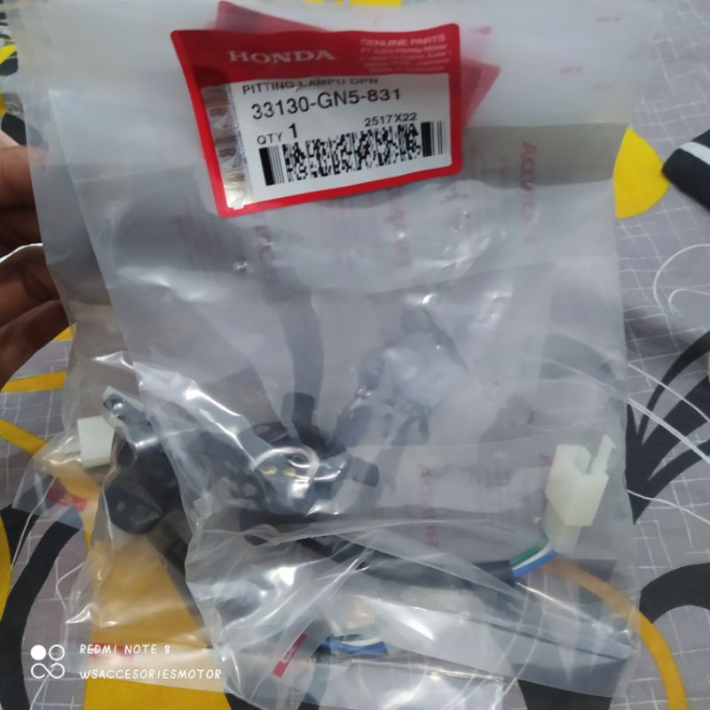 pitingan lampu depan grand/supra