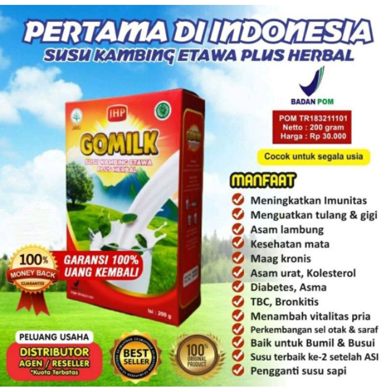

susu kambing etawa plus herbal