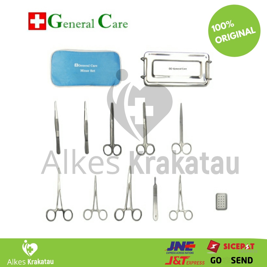 Minor Set General Care / Surgery Set GC / Alat Bedah Instrumen