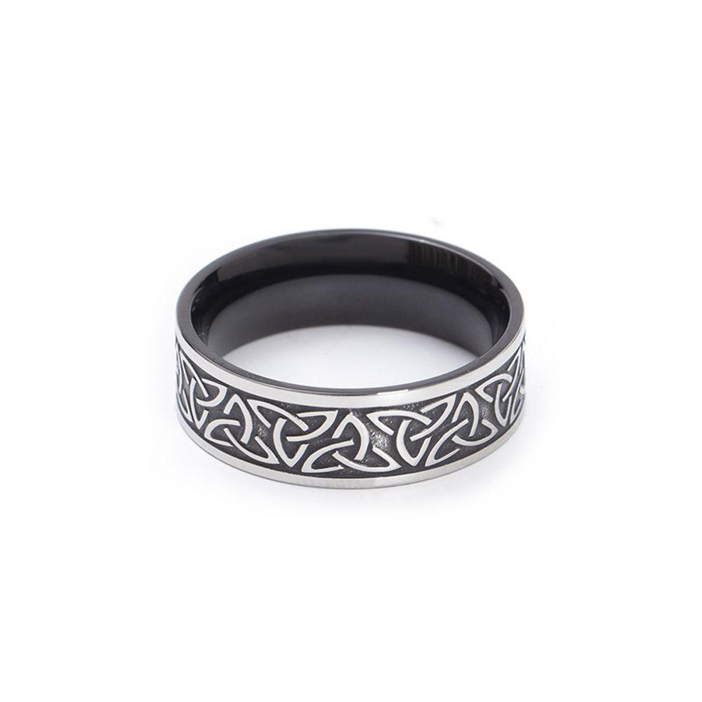 Mxbeauty Man Cincin Yang Dapat Diputar Fashion Vintage Punk Keren Unisex Tampan Perhiasan Fashion