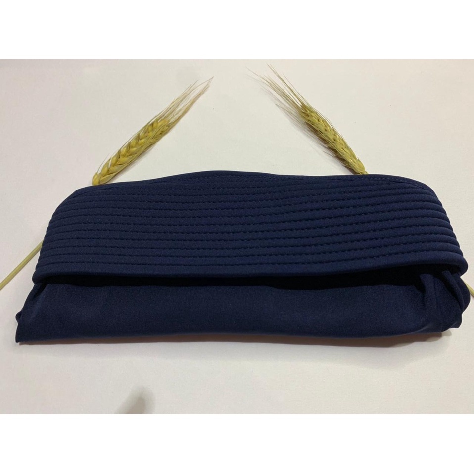 BERGO HAMIDAH BERGO JERSY KERUDUNG OLAH RAGA HIJAB INSTAN JERSY (hamidah ORI)-NAVY