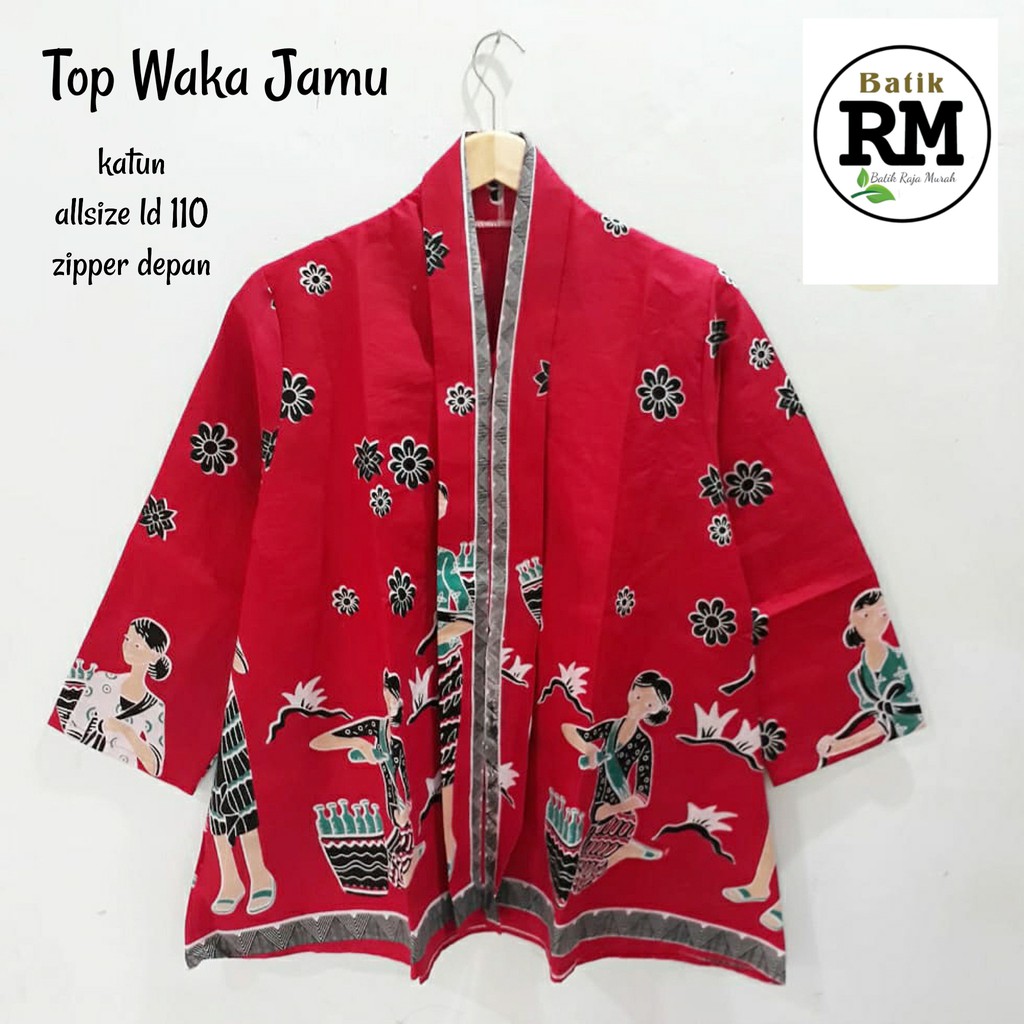 Top waka jamu ori batik solo