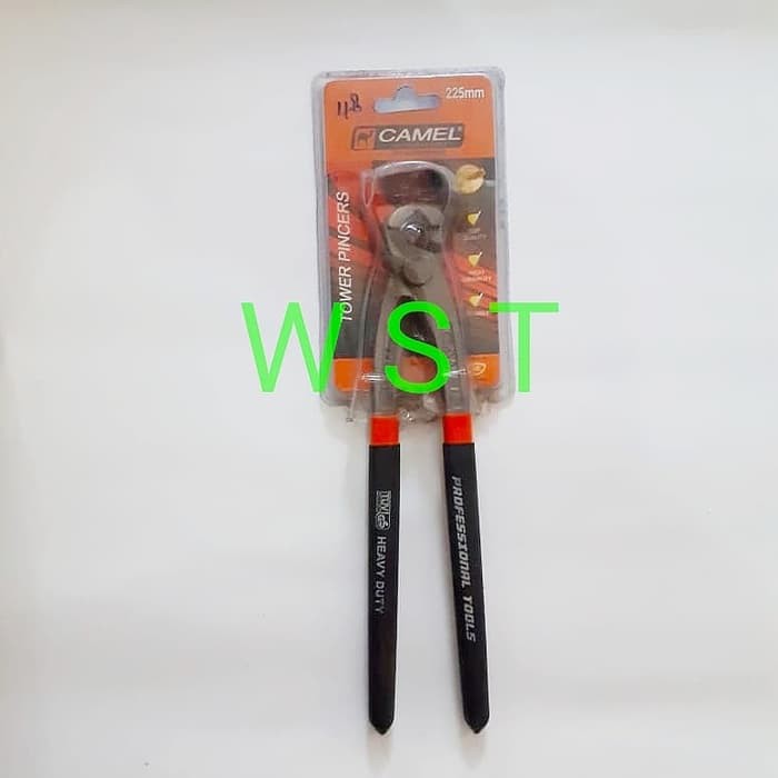 ORIGINAL Tang Gegep Kakaktua Catut Blister 9 &quot; inch inci 225 mm CAMEL