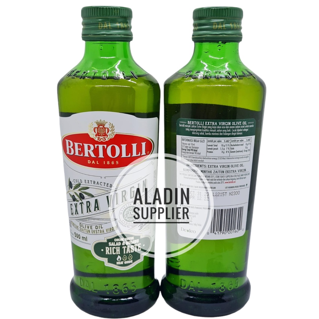 Jual Bertolli Extra Virgin Olive Oil 500ml | Shopee Indonesia