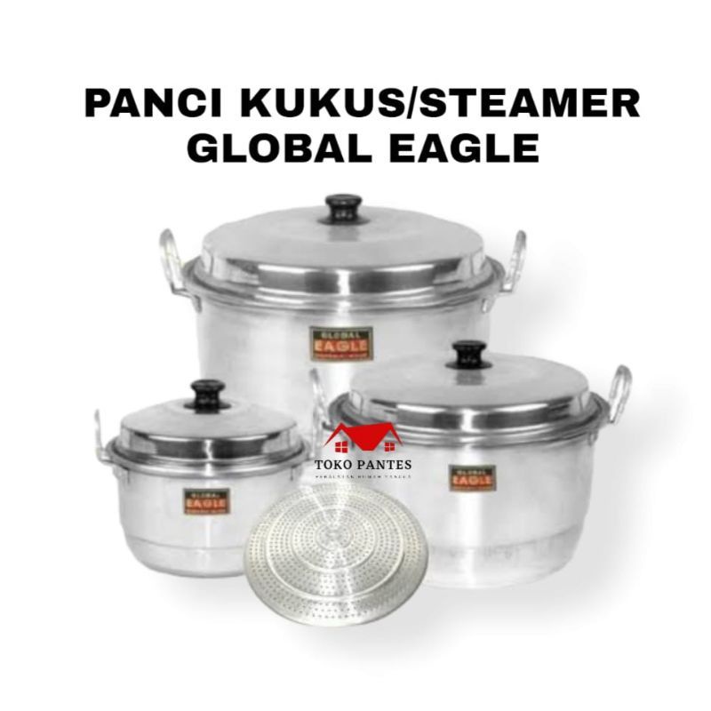 Jual Panci Dandang Kukus Steamer Langseng Dandang Ekonomi B Global Eagle Shopee Indonesia