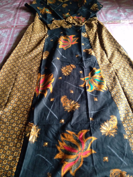 Maura Couple - Sania Ruffle Batik Couple Ori Ndoro Jowi Sogan Garansi Termurah Shopee