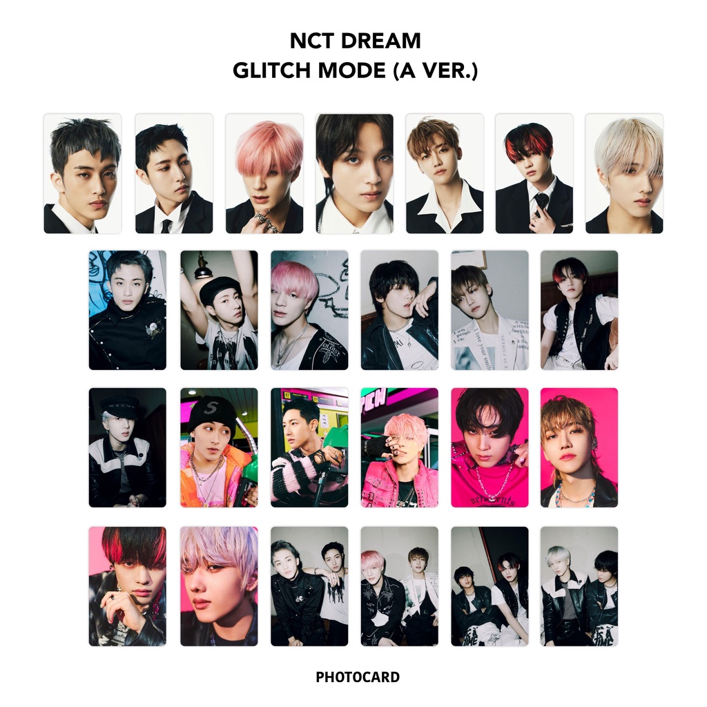 Photocard NCT Dream Glitch Mode