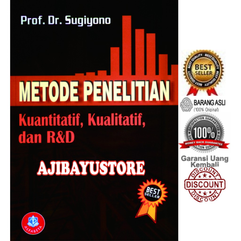 Buku Metode Penelitian Kuantitatif Kualitatif Dan R D Sugiyono Alfabeta Shopee Indonesia