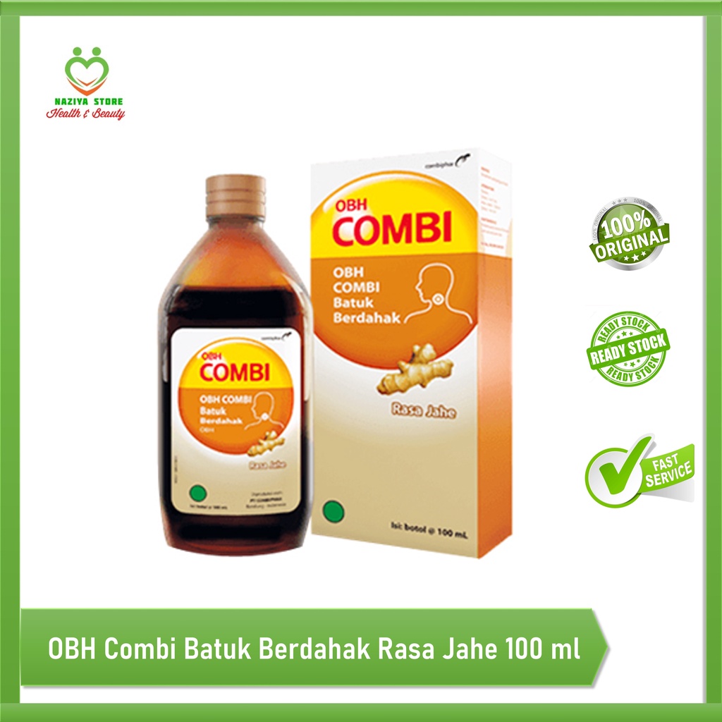 

OBH COMBI Jahe 100 Ml Obat Batuk Berdahak