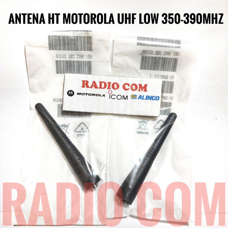 ANTENA UHF HT MOTOROLA CP1660 CP1300 GP328 GP338 GP2000 GP338 PLUS UHF 350-390MHz MURAH