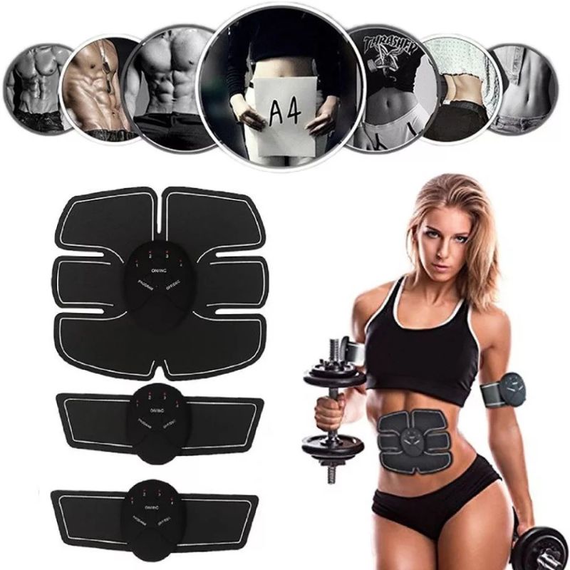 Training Fitness Gear Abs Stimulator Gym Penghancur Lemak Sixpad