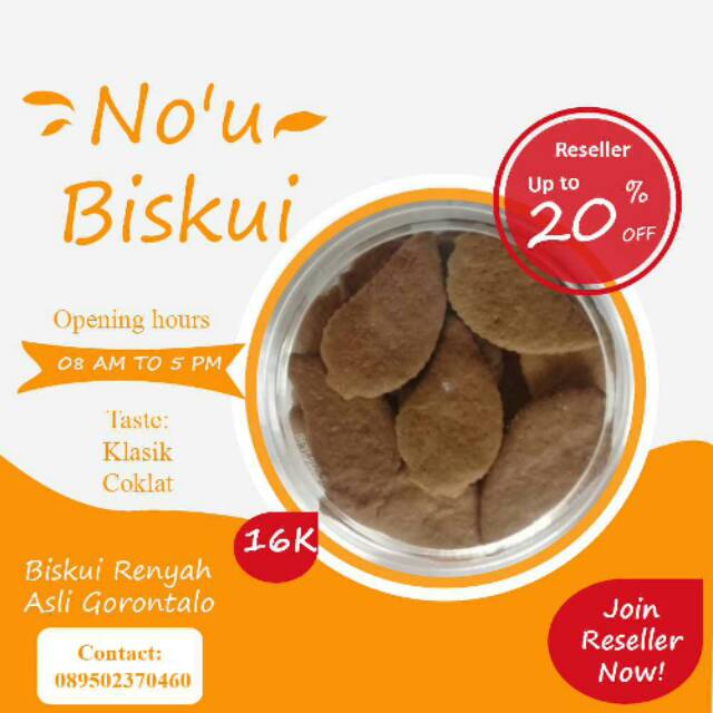 

NO'U BISKUI BISKUIT COKLAT