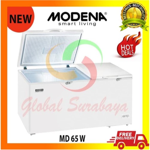 Modena MD 65 W Chest Freezer Kulkas Daging Harga Pabrik