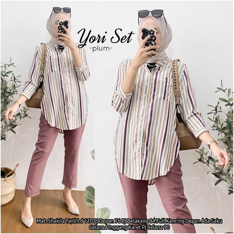 (BISA COD)ANIN/YORI SET BAJU WANITA TERBARU