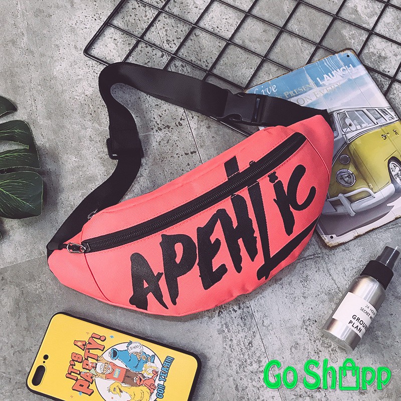 Waistbag Import Apehlic High Quality - Tas Waistbag Unisex - Tas Pinggang Import Termurah [WB06]