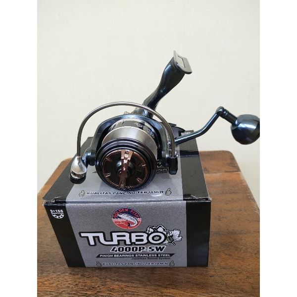 Jual Reel Golden Fish Turbo 4000 SW Indonesia