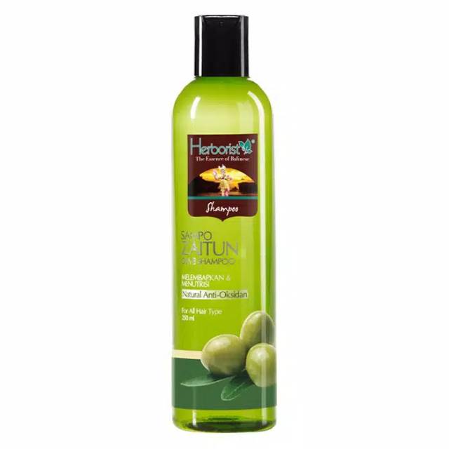 Herborist Shampo Zaitun 250ml /herborist sampo zaitun / frangipani / aloevera