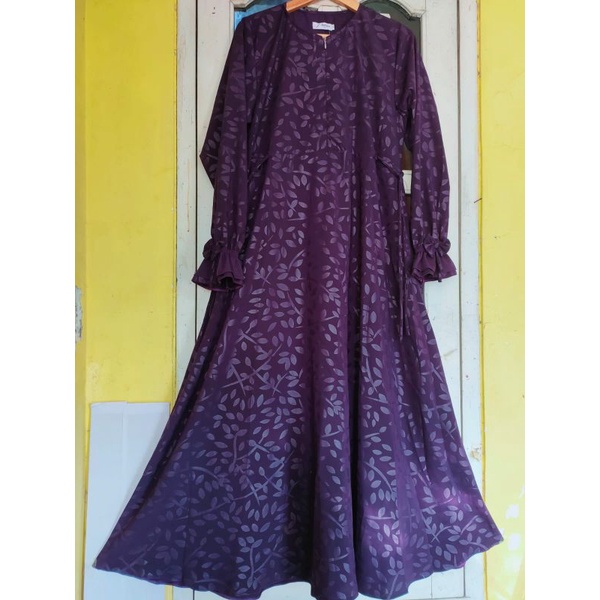 Gamis Embos | Jetblack | wolfis | katun