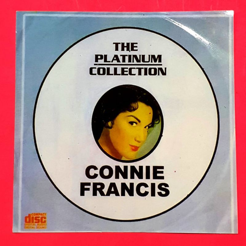 KASET COMPACT DISC NON VIDEO PENYANYI WANITA - CONNIE FRANCIS