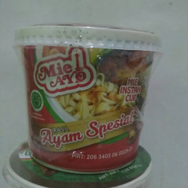 

Mie Ayo Cup rasa Ayam Spesial