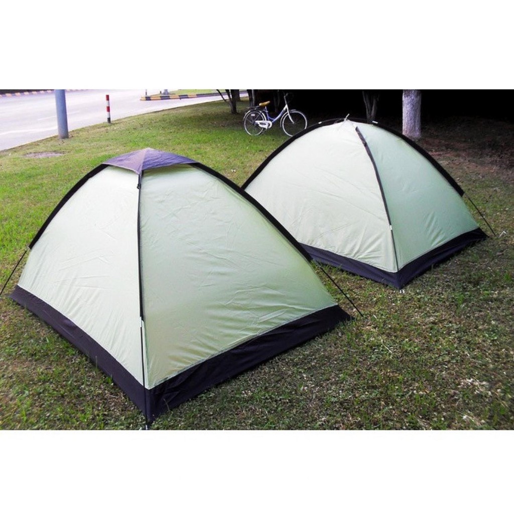 Tenda Camping Perlengkapan Outdoor Tenda Dome Tahan Air Tenda Kemping Double Layer Door Camping Tent