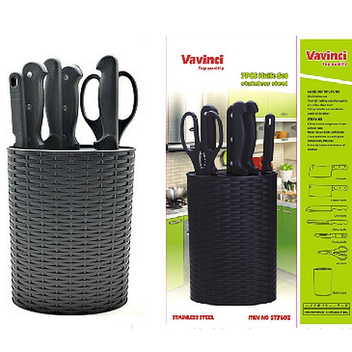 PISAU SET VAVINCI Stainless Steel Pisau Vavinci Set Pisau Stainless Murah Pisau Dapur Pisau Branded