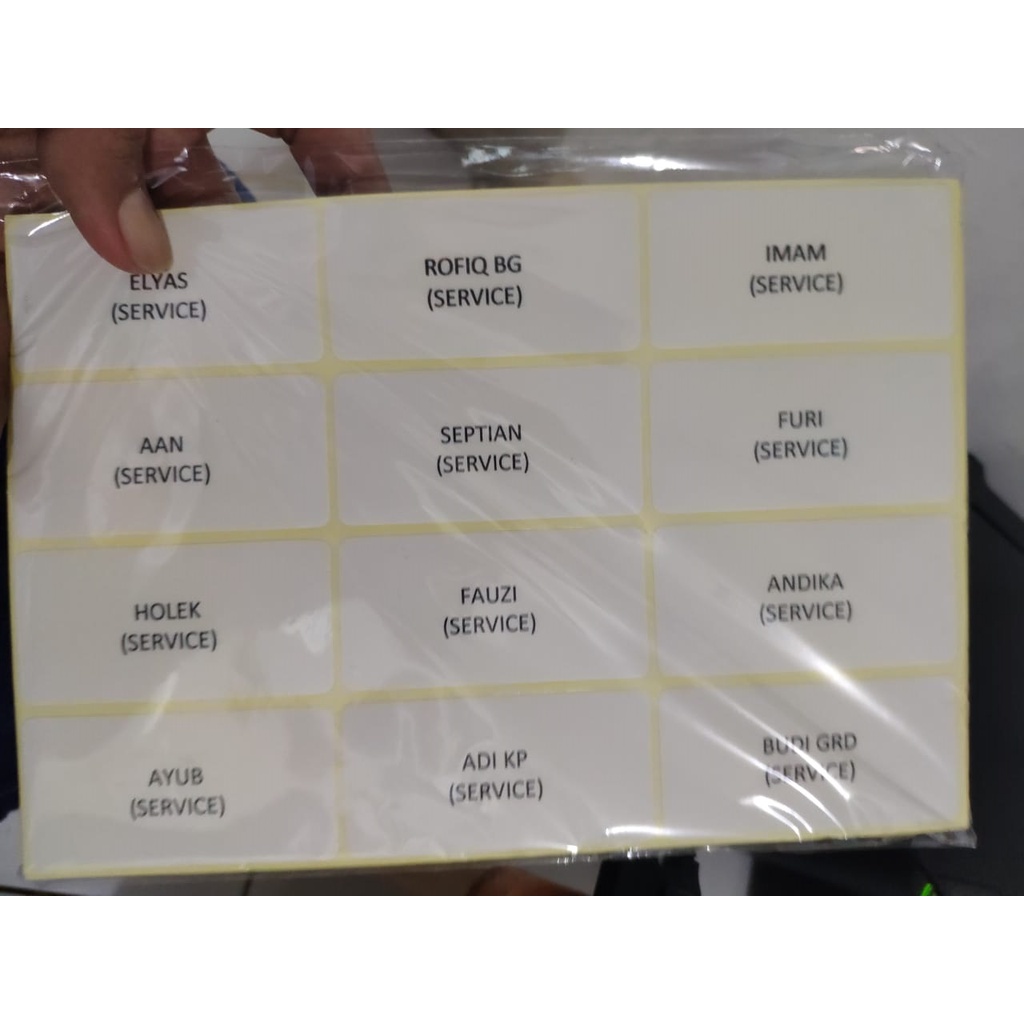 

Cetak Label Nama Tamu Undangan (Label 103)