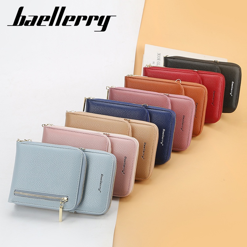 [BISA COD] Tas Selempang Dompet Wanita BAELLERRY Dompet Panjang Tali Original N0110