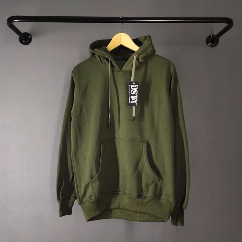 SWEATER HOODIE POLOS | FLEECE TEBAL | SWEATER POLOS