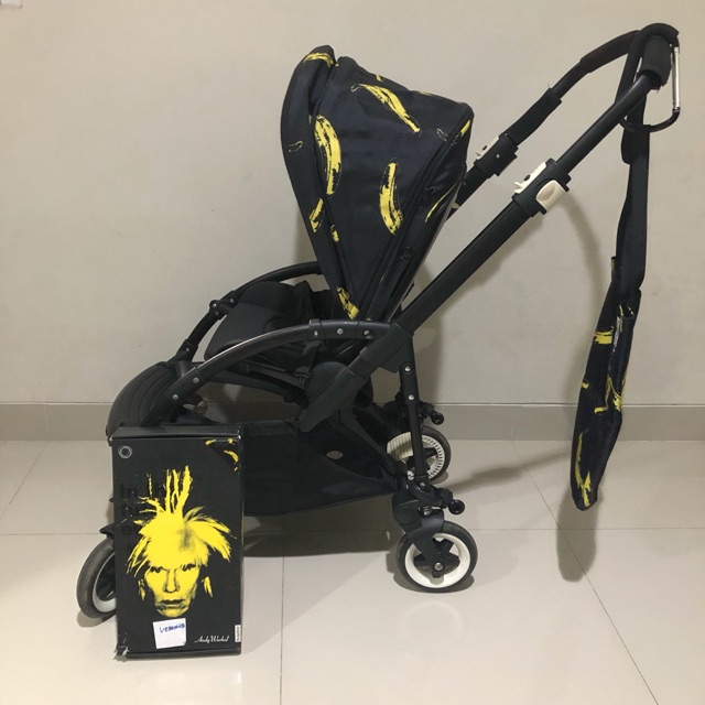 Stroller Bugaboo Bee 3 Andy Warhol All Black