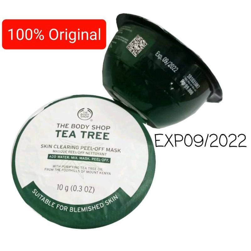 The Body Shop Tea Tree Peel Off Face Mask 10gr