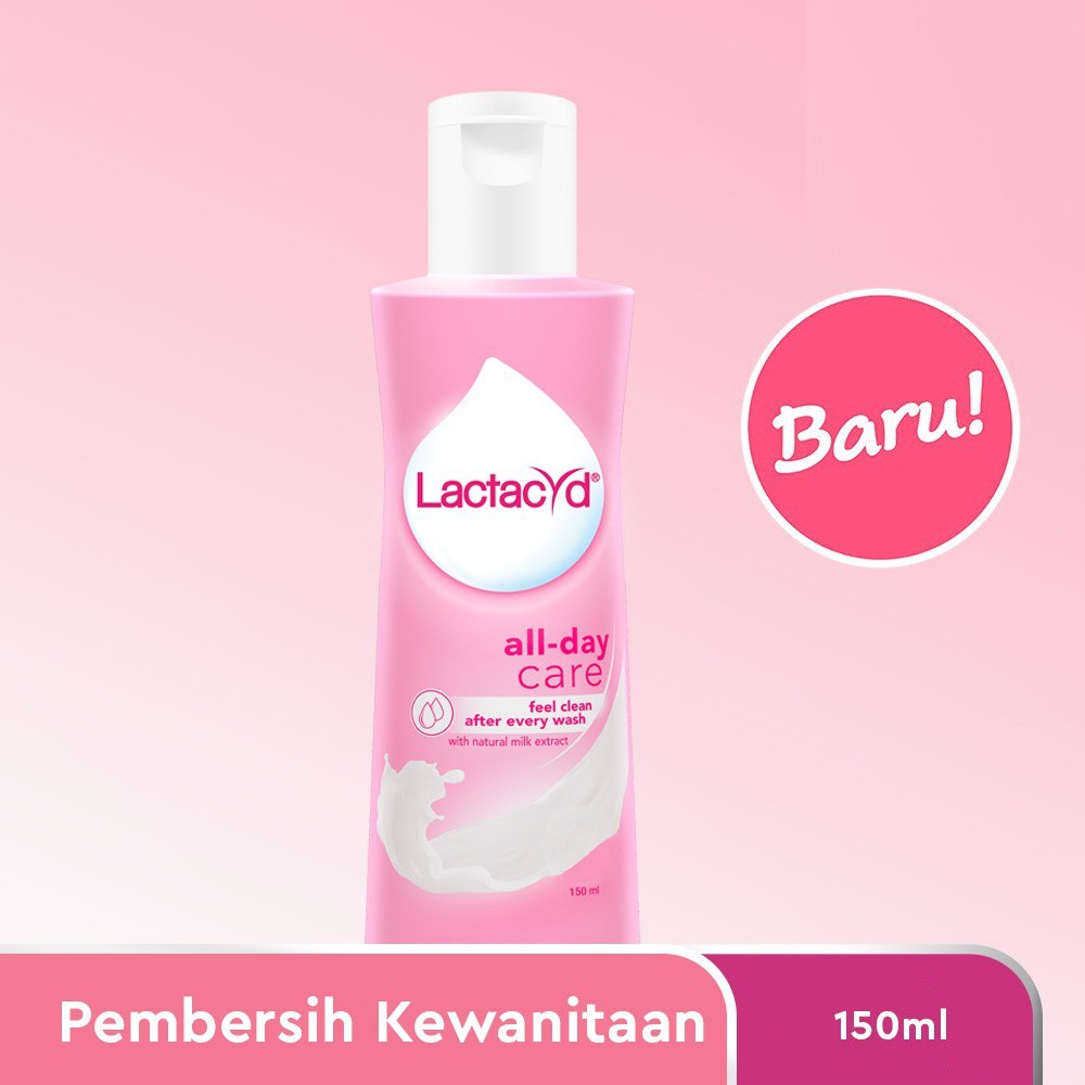 Pembersih kewanitaan Lactacyd all day care