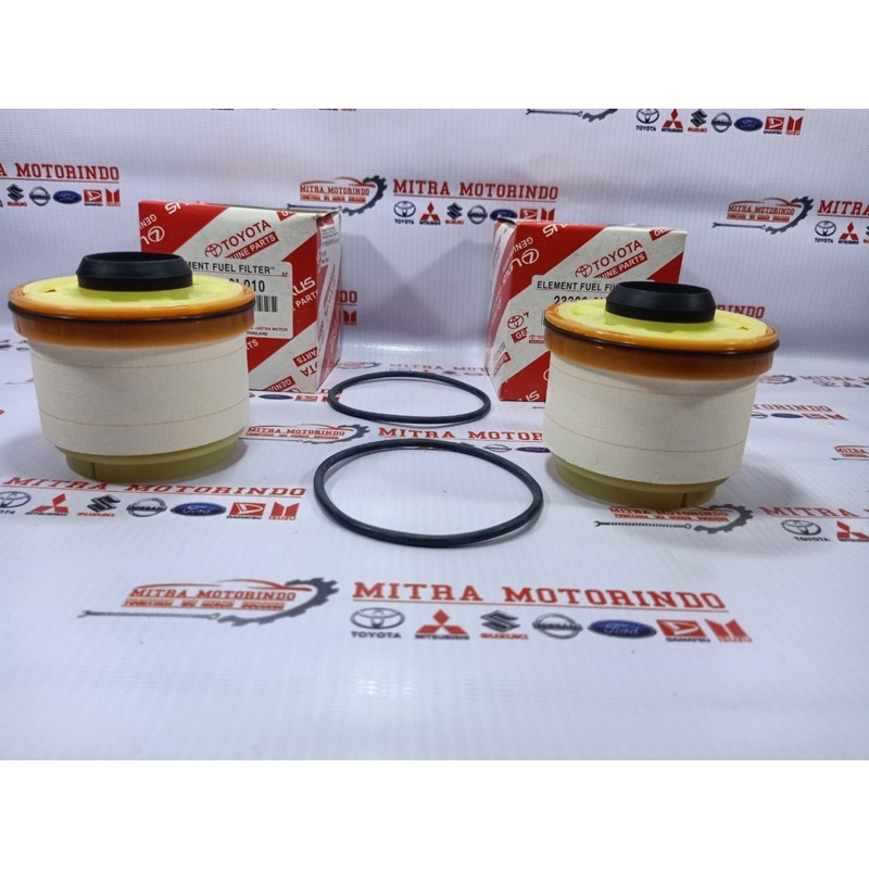 fuel filter filter solar toyota inova fortuner dan hilux diesel original 23390-0L010