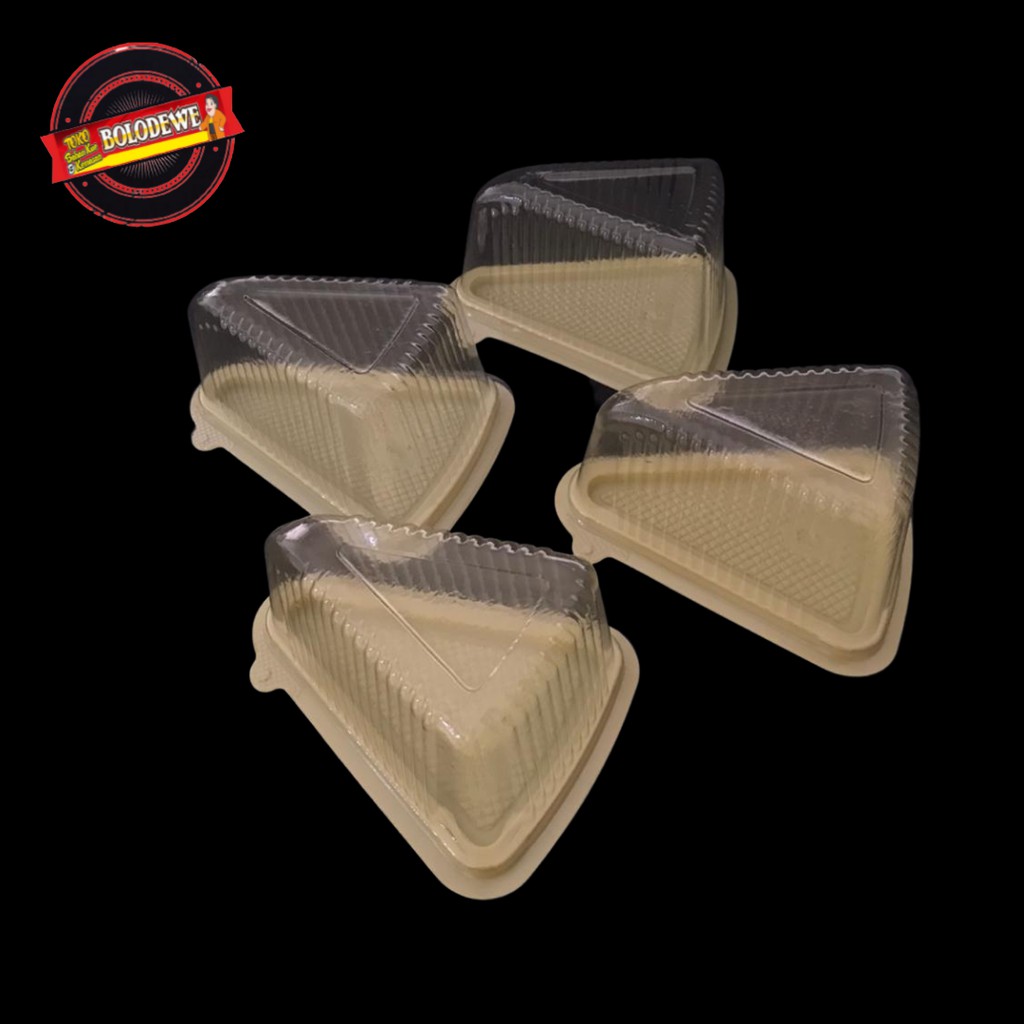 Mika Segitiga /mika Cake Potong/ Ct Segitiga Isi 10pcs