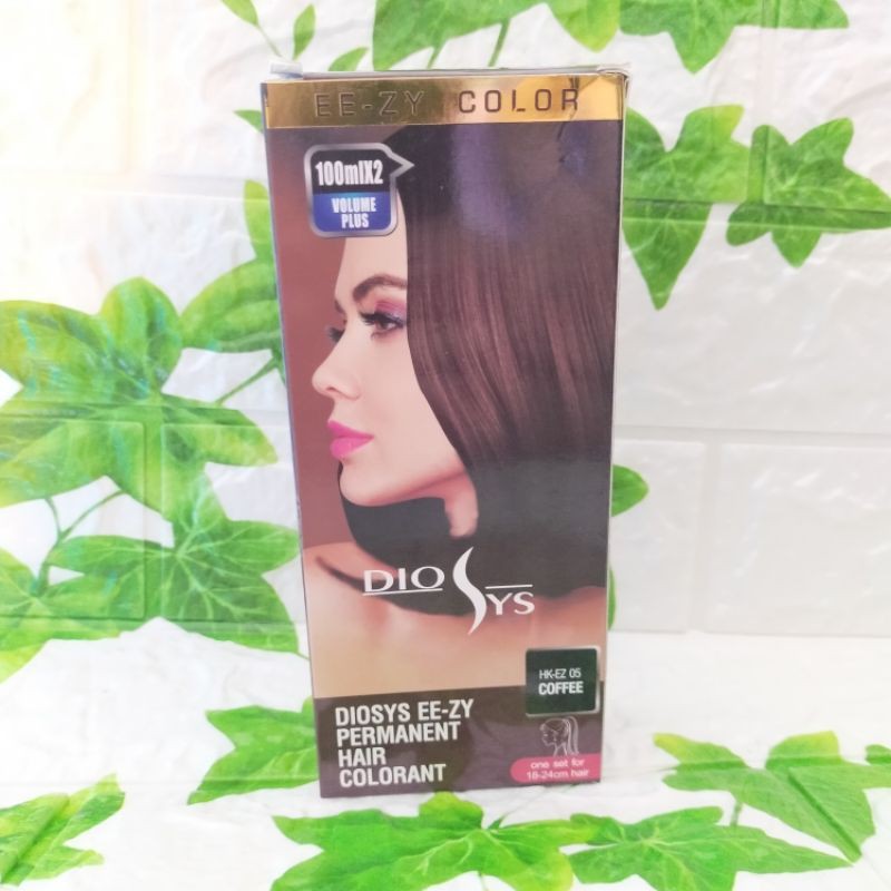 DIOSYS COFFEE COKLAT KOPI EE-ZY PERMANENT HAIR COLORANT CAT PEWARNA SEMIR RAMBUT UBAN