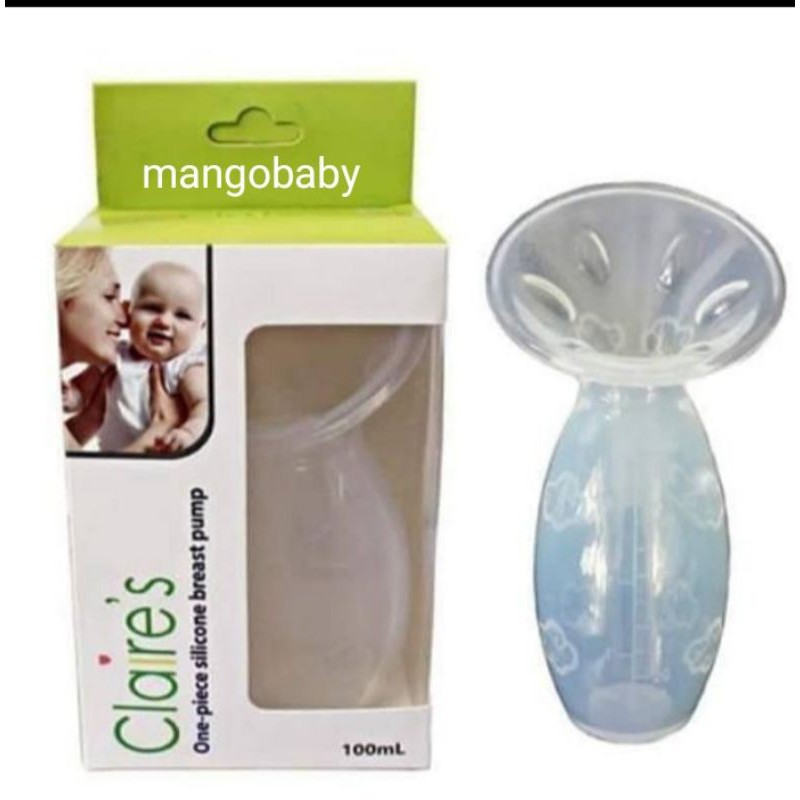 Claire silicone breastpump silikon breastpump karet penampung asi baby safe babysafe