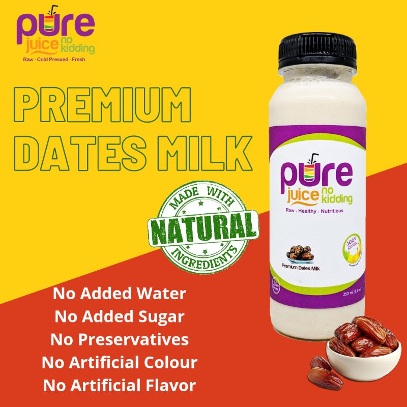 

Premium Susu Kurma Homemade by Pure Juice No Kidding