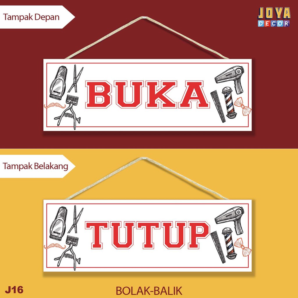 

Buka Tutup Sign Board Papan Petunjuk Bolak Balik JJ16