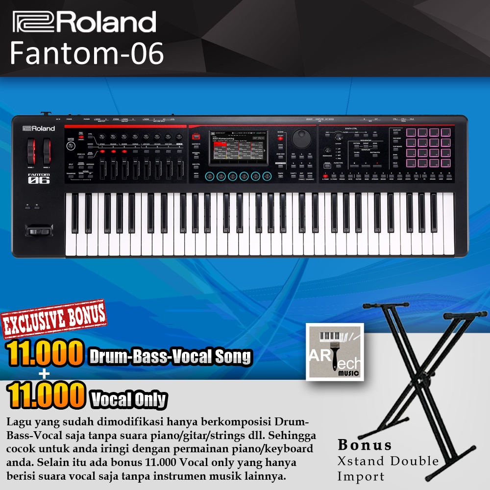 Roland Fantom 06 / Fantom06 / Fantom-06 Synthesizer Keyboard
