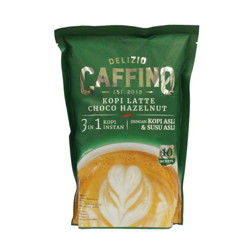 

CAFFINO Kopi Latte Choco Hazelnut 10sX20g