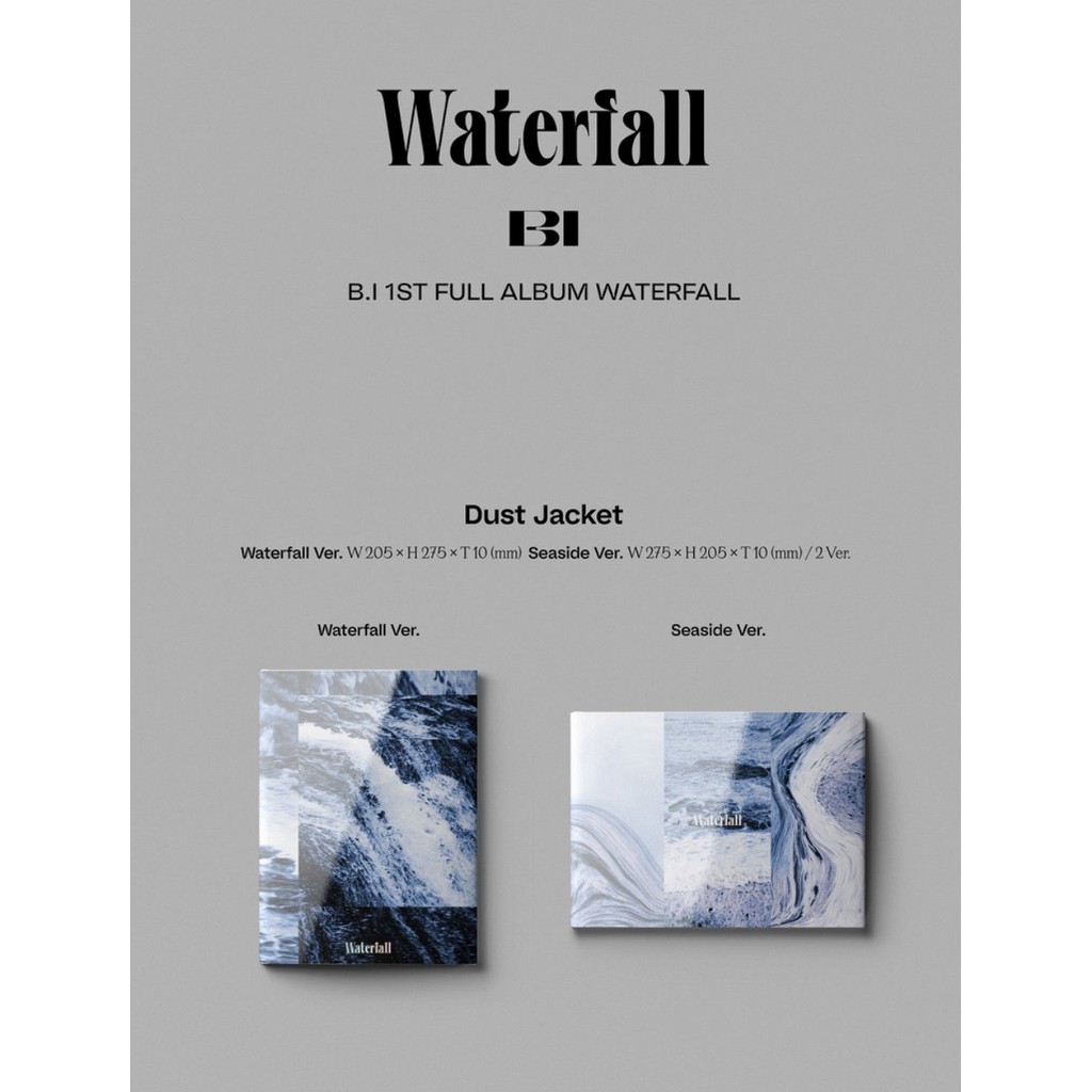 B.I - Waterfall Album Vol 1 + Poster Hanbin BI