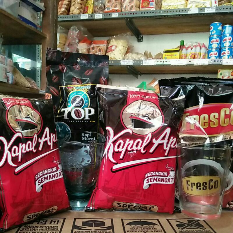 

kopi bubuk | kopi kapal api | kopi fresco