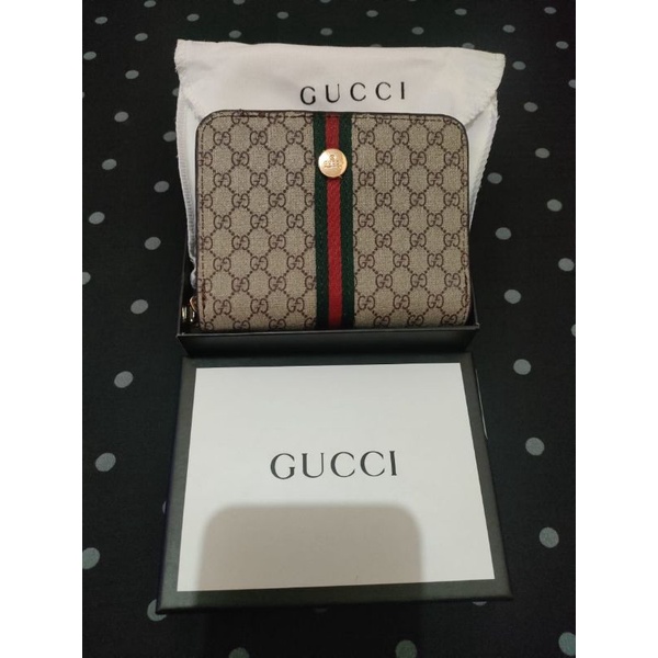 Dompet Mini Import/ Dompet Gucci Free Box/dompet Wanita brandedGc