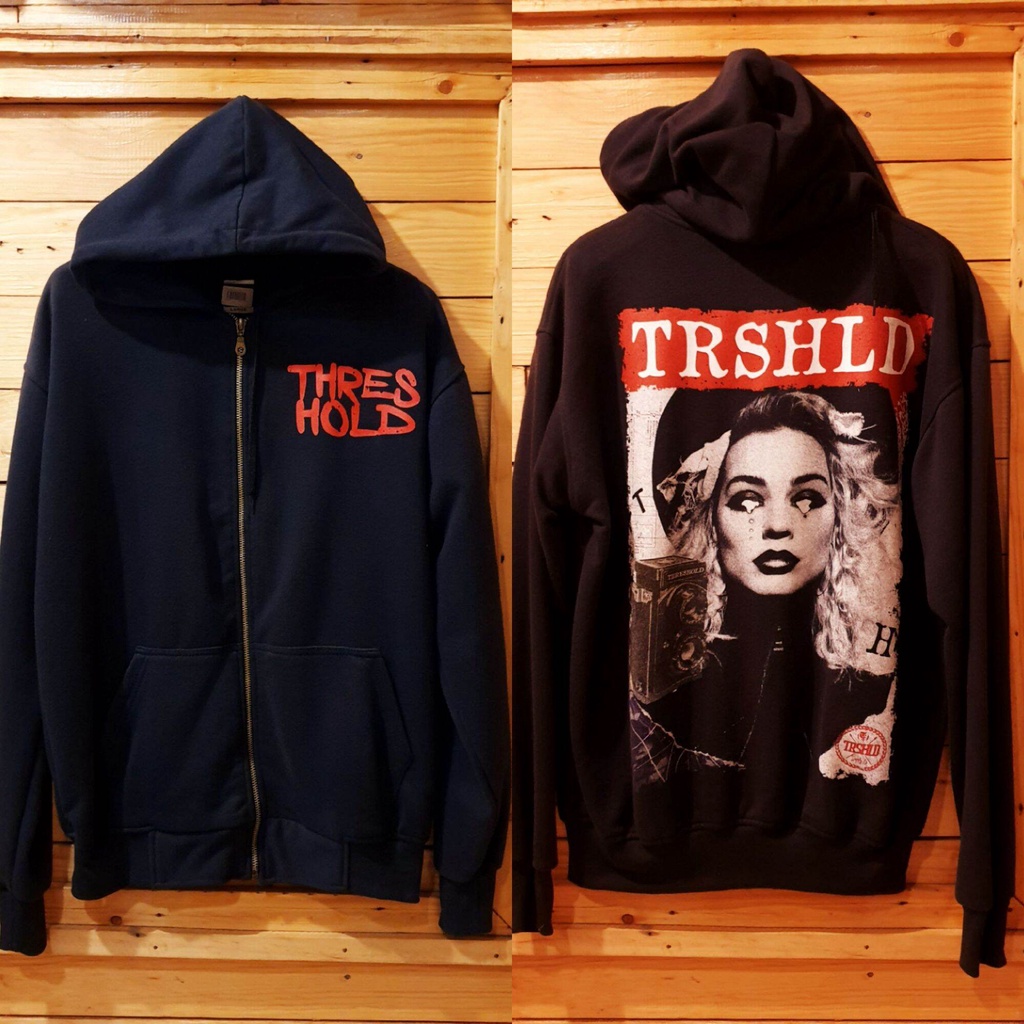 JAKET PRIA METAL ORIGINAL THRESHOLD - JAKET METAL PRAPAPATAN REBEL