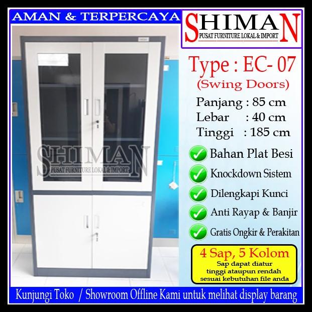 

BEST SELLER !!! LEMARI BESI /LEMARI CABINET /LEMARI ARSIP / FILLING CABINET/TYPE EC 07 TERLARIS