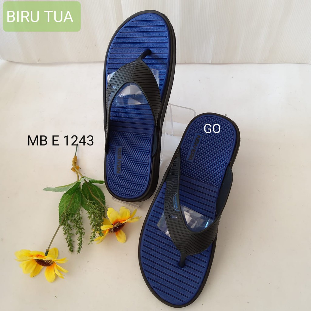 sogo NEW ERA MB-E 1243B SANDAL JAPIT Pria Sendal Karet Pria 40/44