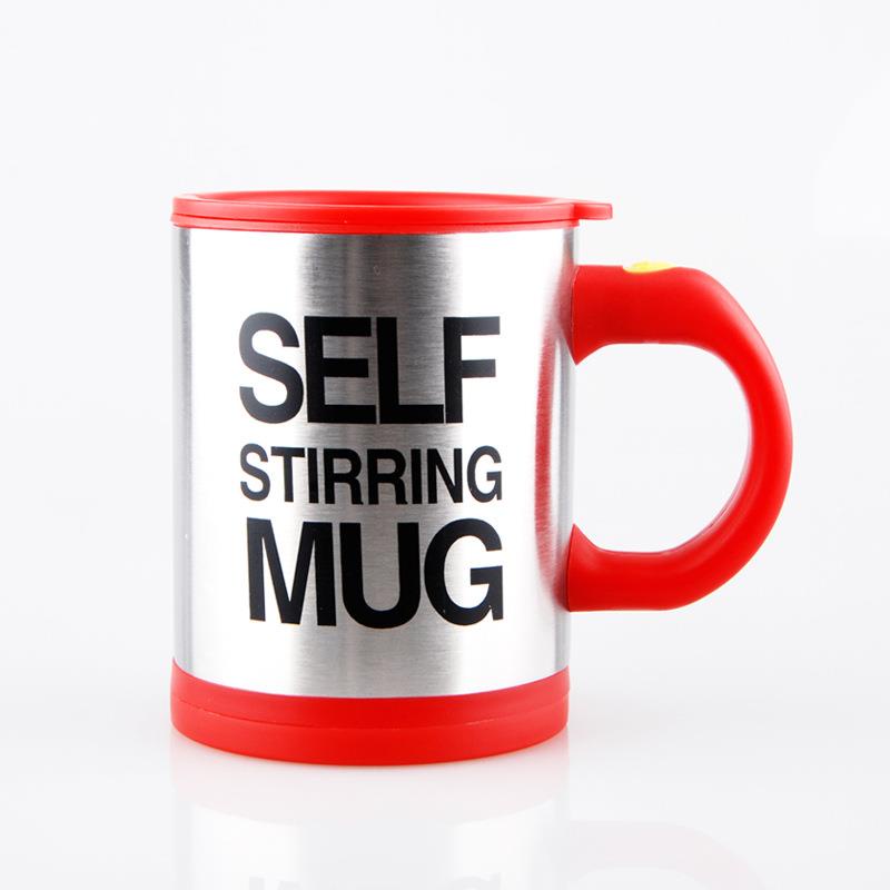 Gelas Pengaduk Otomatis Kopi / Teh Self Stirring Mug - Random