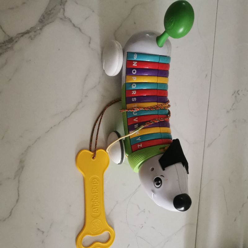 mainan anjing alphabet leapfrog